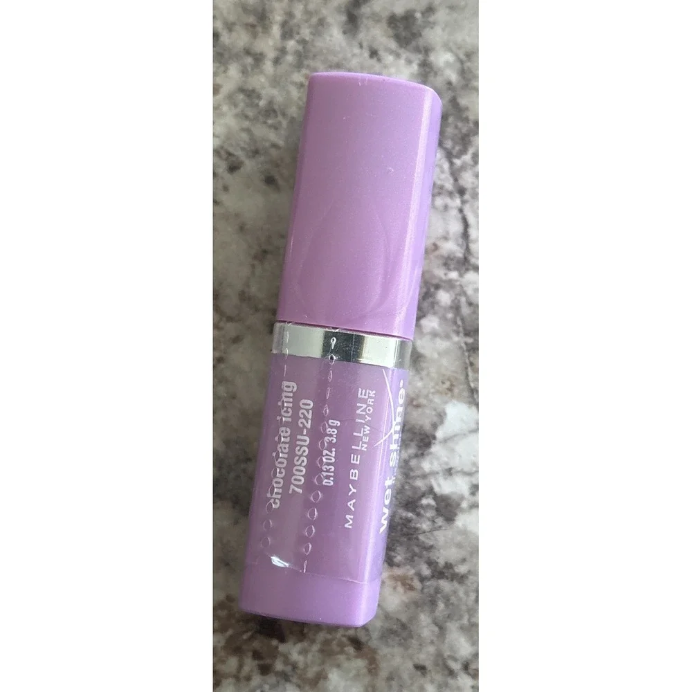 Maybelline Wet Shine Lipstick‎ Chocolate Icing #220 DISCONTINUED New Sealed